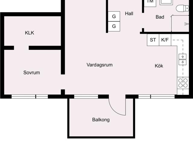 Bostadsrätt till salu i Hjärup, Skåne