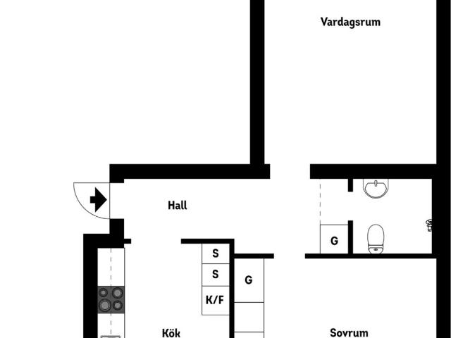 Bostadsrätt till salu i Höganäs, Skåne