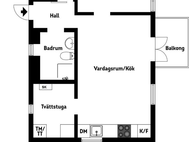 Bostadsrätt till salu i Höganäs, Skåne