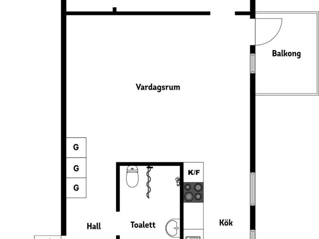 Bostadsrätt till salu i Långaröd, Höganäs