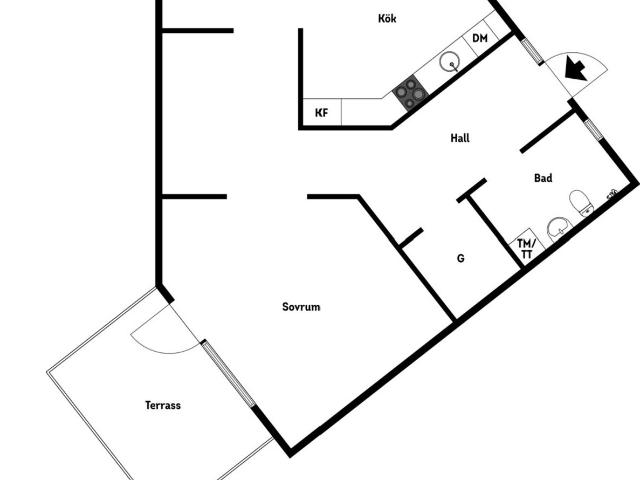 Bostadsrätt till salu i Höganäs, Skåne