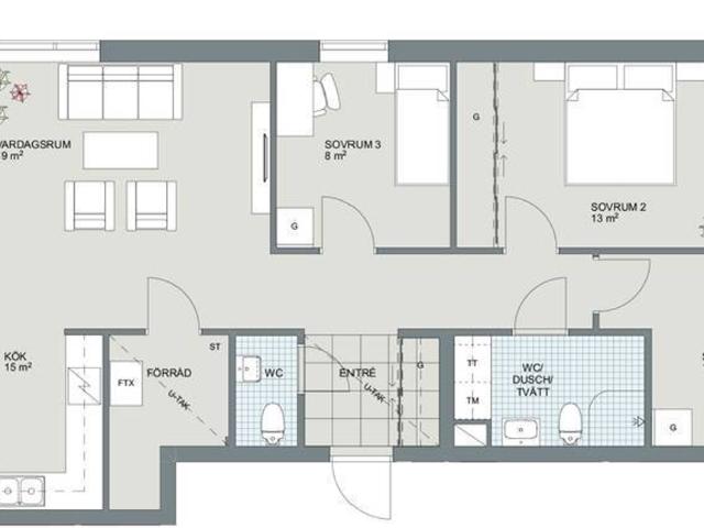 Bostadsrätt till salu i Stockholm