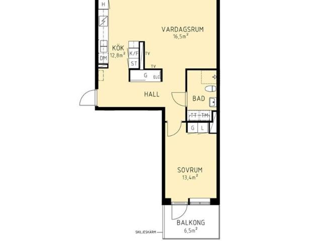 Bostadsrätt till salu i Jakobsberg, Stockholm