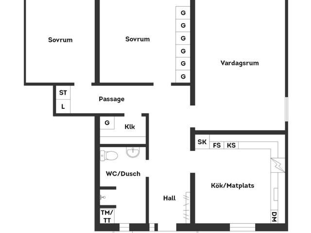 Bostadsrätt till salu i Jönköping