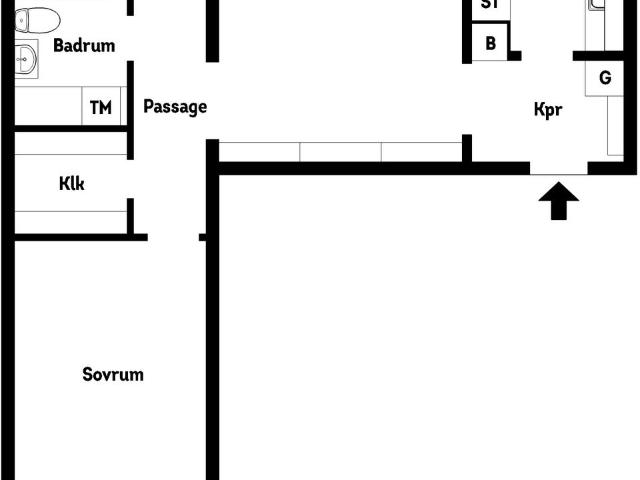 Bostadsrätt till salu i Söder, Jönköping