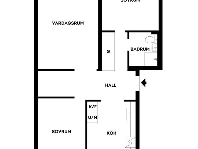 Bostadsrätt till salu i Kalmar