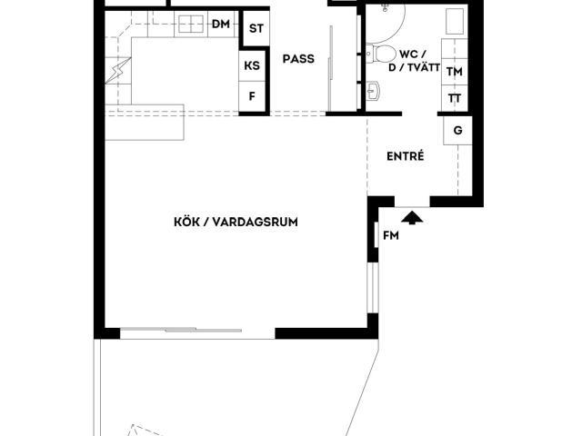 Bostadsrätt till salu i Kalmar