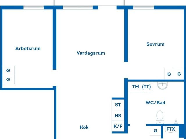 Bostadsrätt till salu i Karlskrona, Blekinge