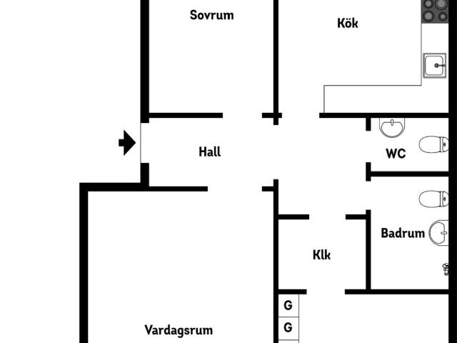 Bostadsrätt till salu i Karlstad, Värmland