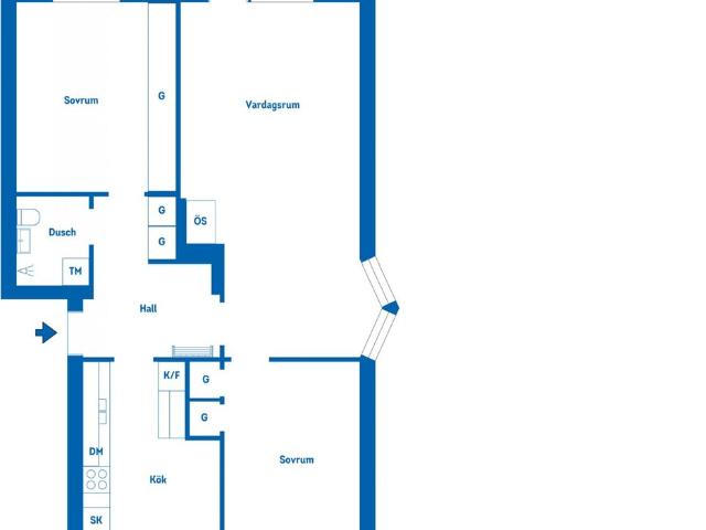 Bostadsrätt till salu i Katrineholm, Södermanland