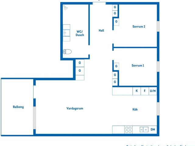 Bostadsrätt till salu i Katrineholm, Södermanland