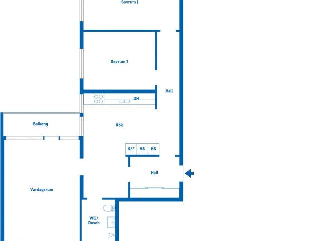 Bostadsrätt till salu i Katrineholm, Södermanland