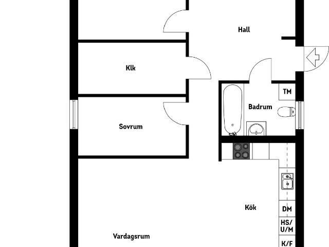 Bostadsrätt till salu i Åkersberga, Stockholm