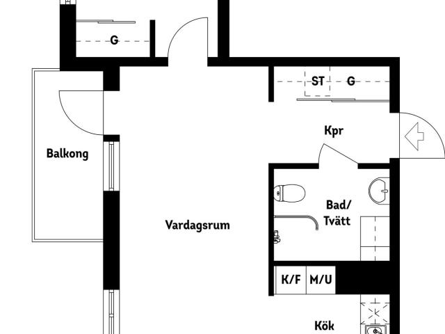 Bostadsrätt till salu i Skonaren, Åkersberga