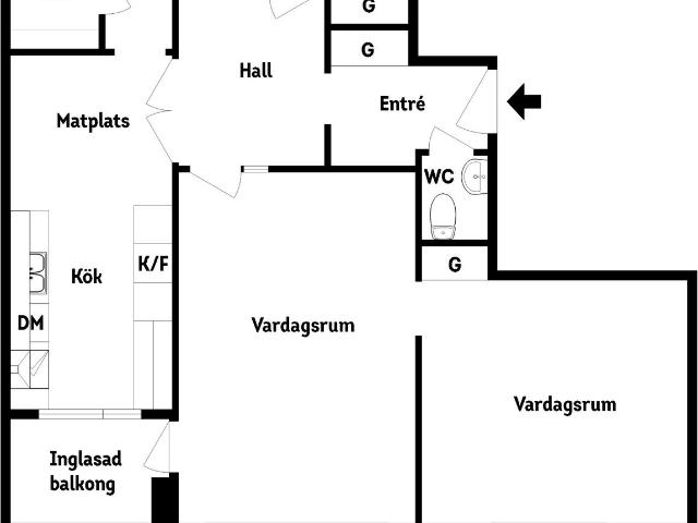 Bostadsrätt till salu i Kristianstad, Skåne