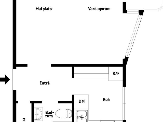 Bostadsrätt till salu i Kristianstad, Skåne