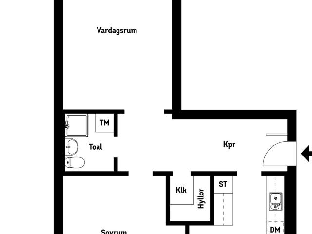 Bostadsrätt till salu i Villastaden, Kristinehamn