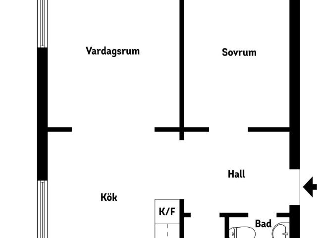 Bostadsrätt till salu i Enserud, Kristinehamn
