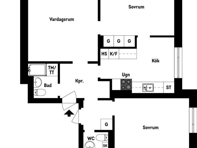 Bostadsrätt till salu i Kristinehamn, Värmland