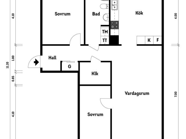 Bostadsrätt till salu i Kungsbacka, Halland
