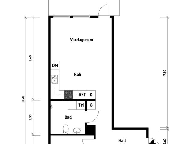 Bostadsrätt till salu i Kungsbacka, Halland