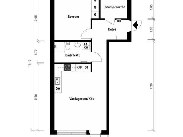 Bostadsrätt till salu i Kungsbacka, Halland