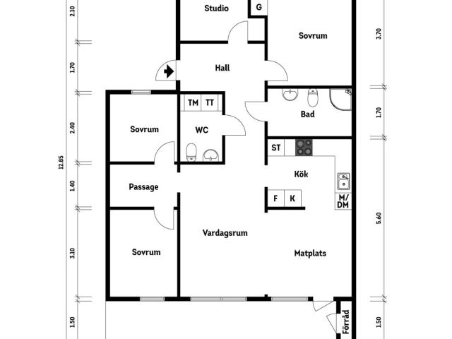 Bostadsrätt till salu i Kungsbacka, Halland