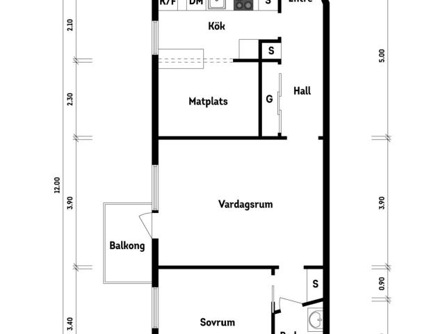 Bostadsrätt till salu i Fröjdenborg, Landskrona