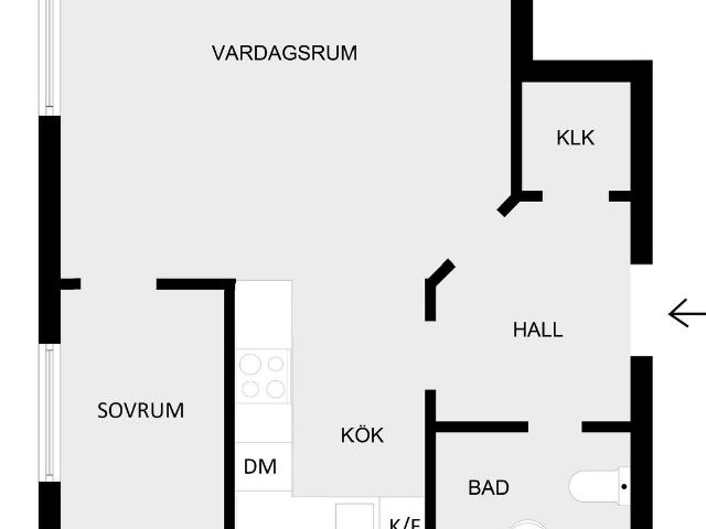 Bostadsrätt till salu i Lidingö, Stockholm