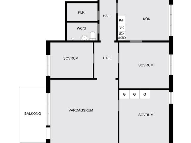 Bostadsrätt till salu i Lidingö, Stockholm