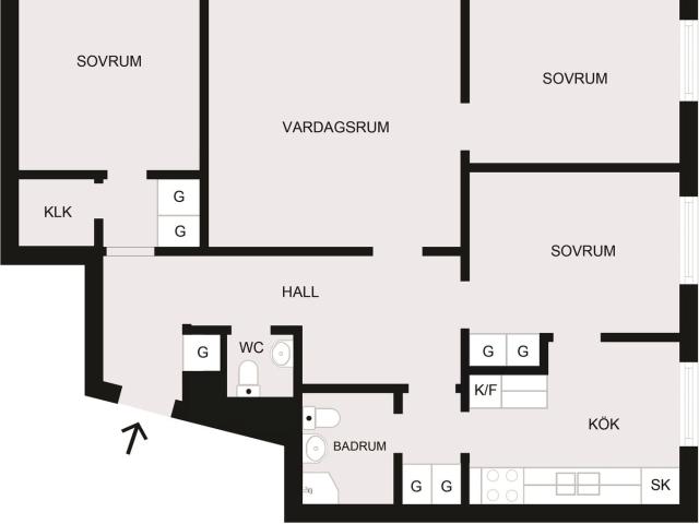 Bostadsrätt till salu i Lidingö, Stockholm