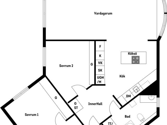 Bostadsrätt till salu i Stockholm