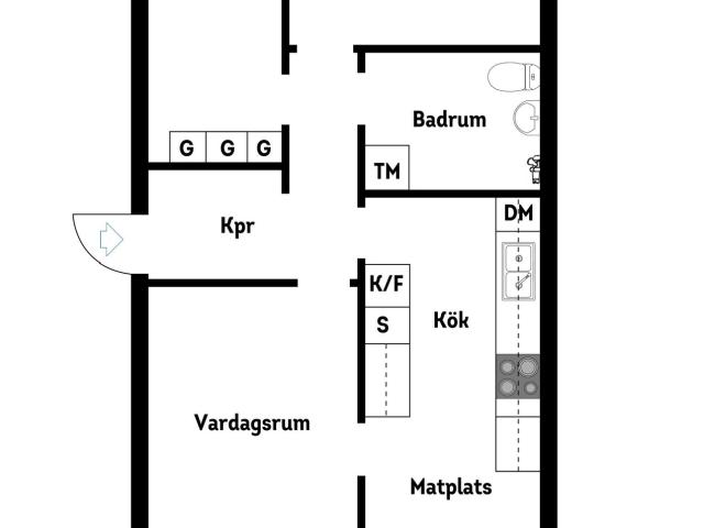 Bostadsrätt till salu i Stockholm