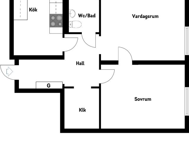 Bostadsrätt till salu i Lidingö, Stockholm