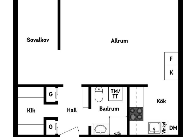 Bostadsrätt till salu i Östermalm, Luleå