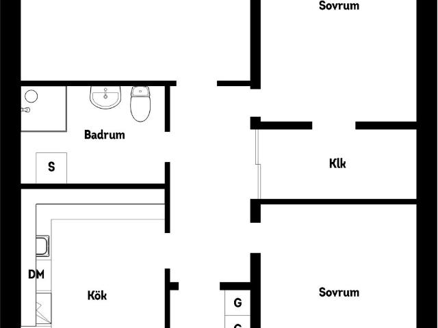 Bostadsrätt till salu i Väster, Lund