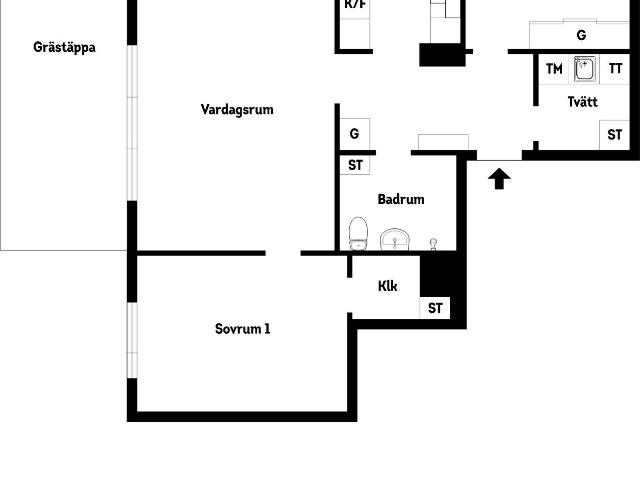 Bostadsrätt till salu i Värpinge, Lund
