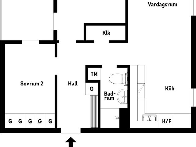 Bostadsrätt till salu i Gunnesbo, Lund