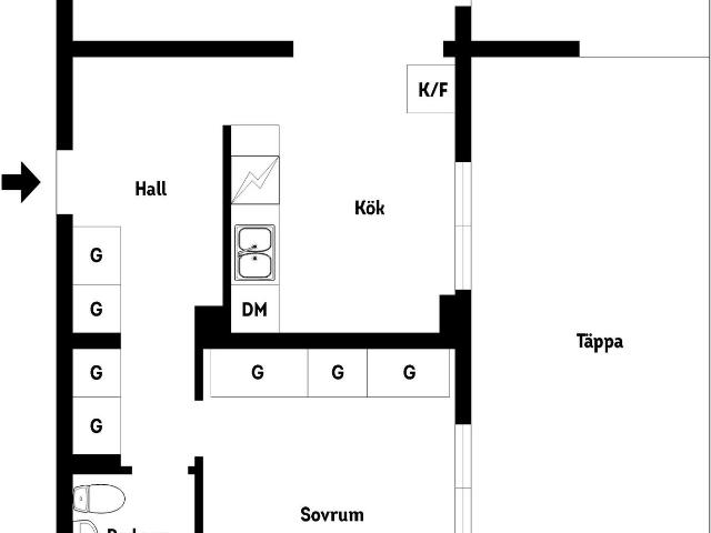 Bostadsrätt till salu i Öster, Lund