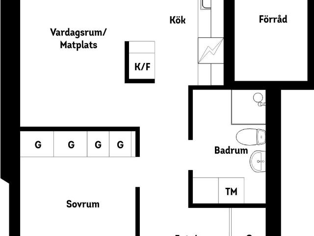 Bostadsrätt till salu i Råbylund, Lund
