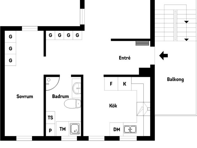 Bostadsrätt till salu i Öster, Lund
