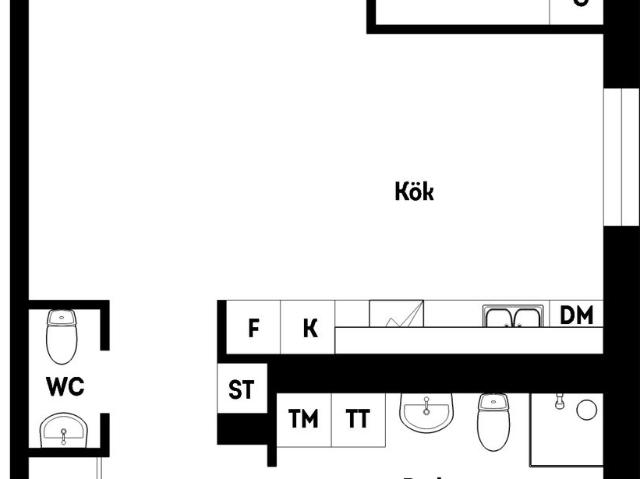 Bostadsrätt till salu i Väster, Lund