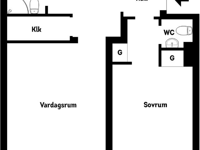 Bostadsrätt till salu i Väster, Lund