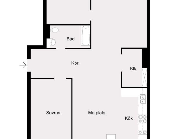 Bostadsrätt till salu i Malmö, Skåne