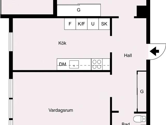Bostadsrätt till salu i Malmö, Skåne