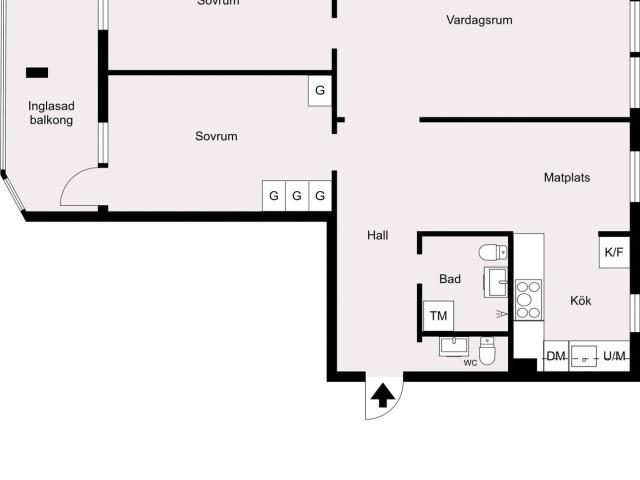 Bostadsrätt till salu i Malmö, Skåne