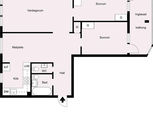 Bostadsrätt till salu i Malmö, Skåne