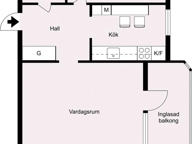 Bostadsrätt till salu i Malmö, Skåne