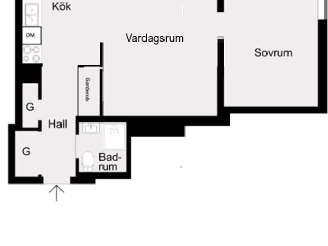 Bostadsrätt till salu i Innerstaden, Malmö