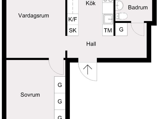 Bostadsrätt till salu i Malmö, Skåne